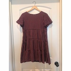 Madewell Tiered Mini Dress EUC